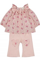 TUNIC LISSOU COTTON VEIL ROMANTIC FLOWER