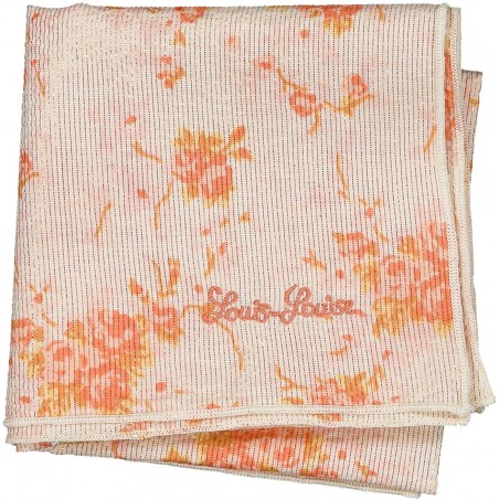 FOULARD SISSI FINE RAYURE LUREX BOUQUET