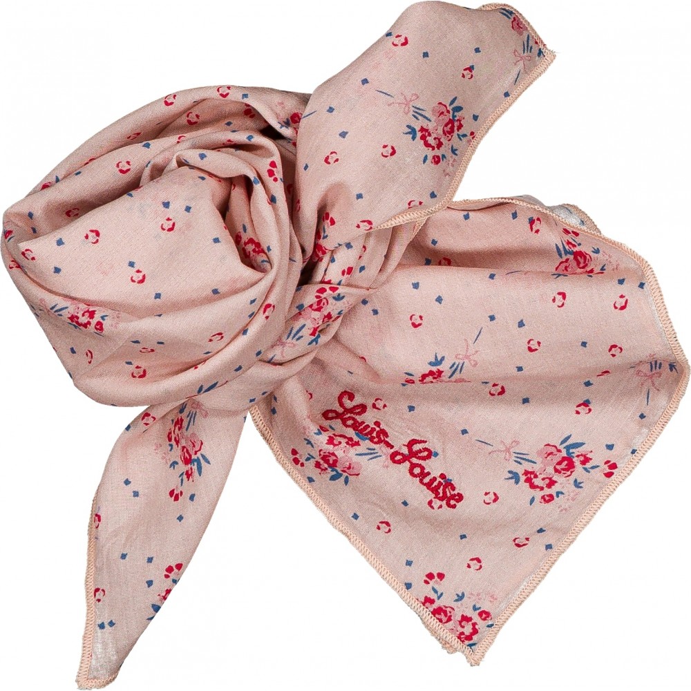 SCARF SISSI COTTON VEIL ROMANTIC FLOWER