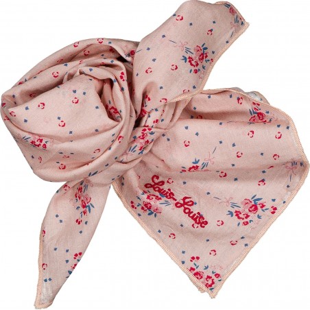 SCARF SISSI COTTON VEIL ROMANTIC FLOWER