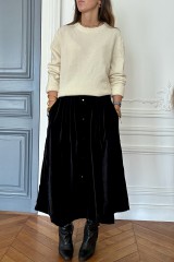 SKIRT LINDA VELVET