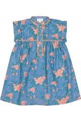 Dress Azura Stripe Lurex Bouquet