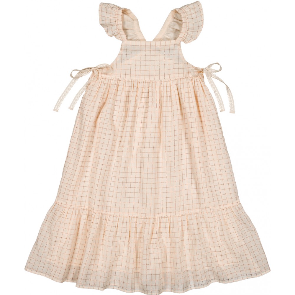 Dress Caitlyn Check Lurex