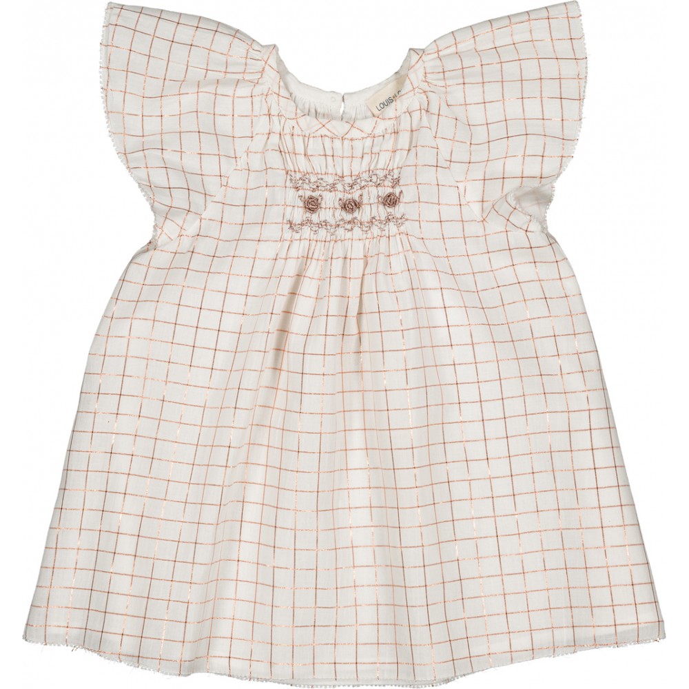 Dress Donna Check Lurex