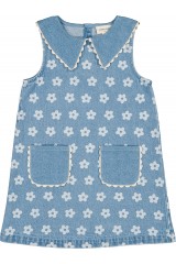 Dress Mitsette Denim Flower