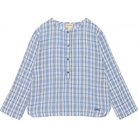 Shirt Oncle Cotton Crepe Check