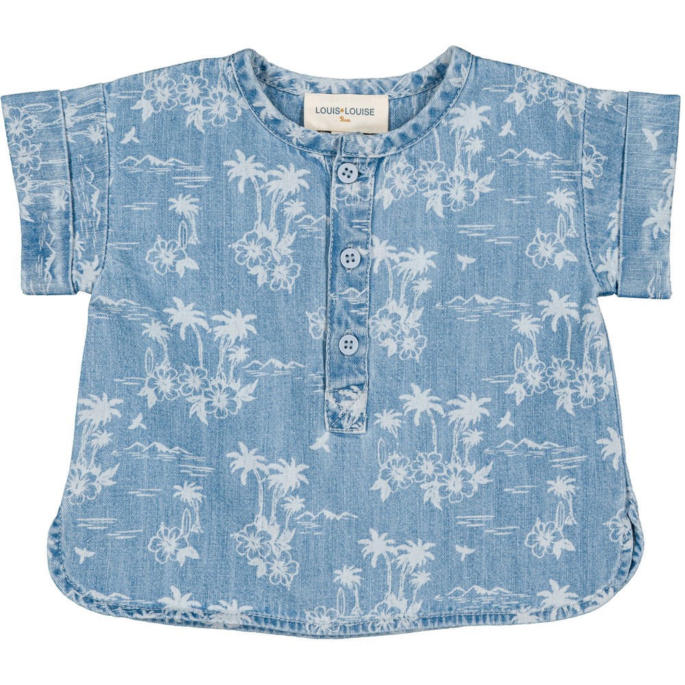 Shirt Saul Light Denim Hawai