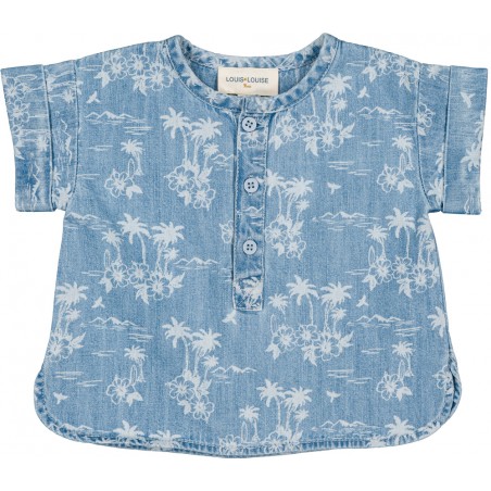 Shirt Saul Light Denim Hawai
