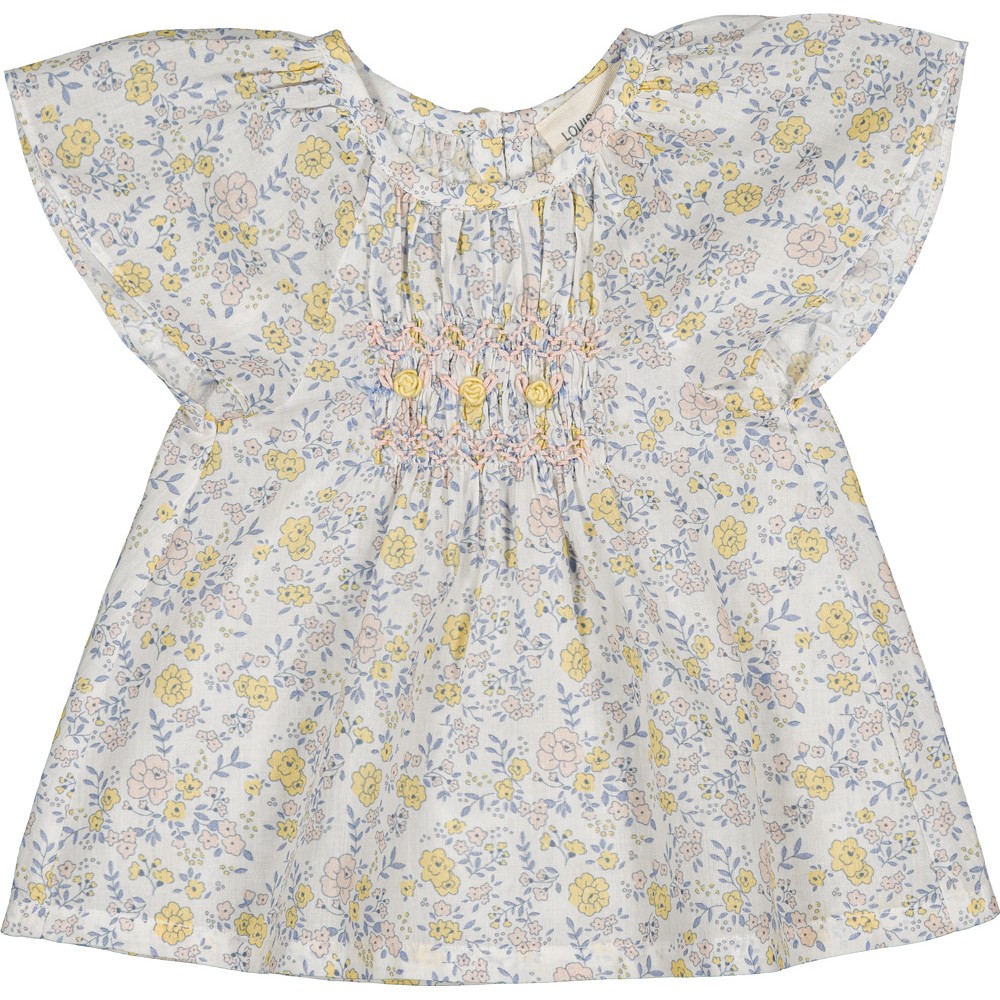 Tunic Prunette Cotton Romantic Flower