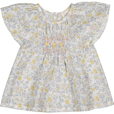 Tunic Prunette Cotton Romantic Flower