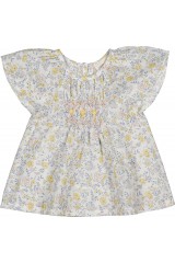 Tunic Prunette Cotton Romantic Flower