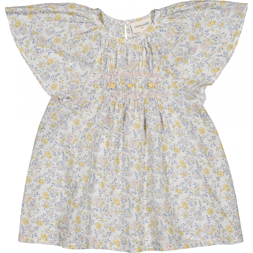 Tunic Prunette Cotton Romantic Flower