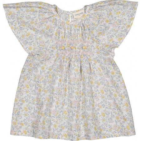 Tunic Prunette Cotton Romantic Flower