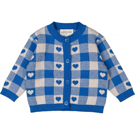 Cardigan Mayo Knitted Cotton Heart