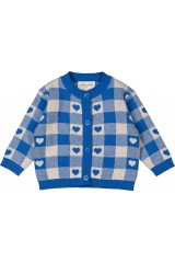Cardigan Mayo Knitted Cotton Heart