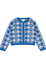 Cardigan Mayo Knitted Cotton Heart