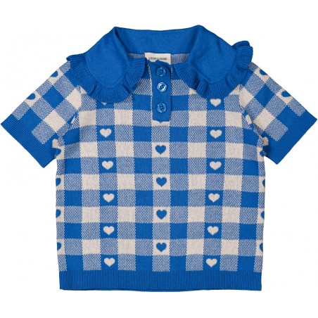 Pull Paule Knitted Cotton Heart