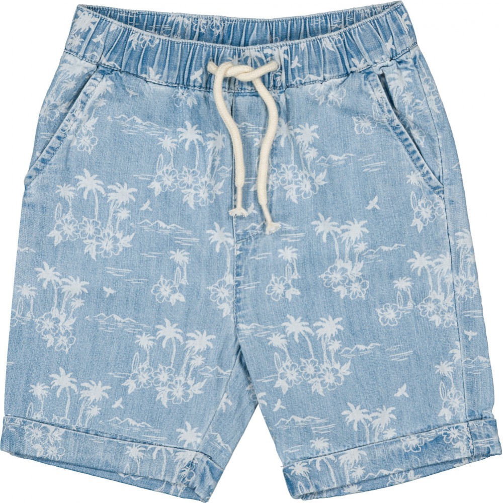 Bermudas Soho Light Denim Hawai