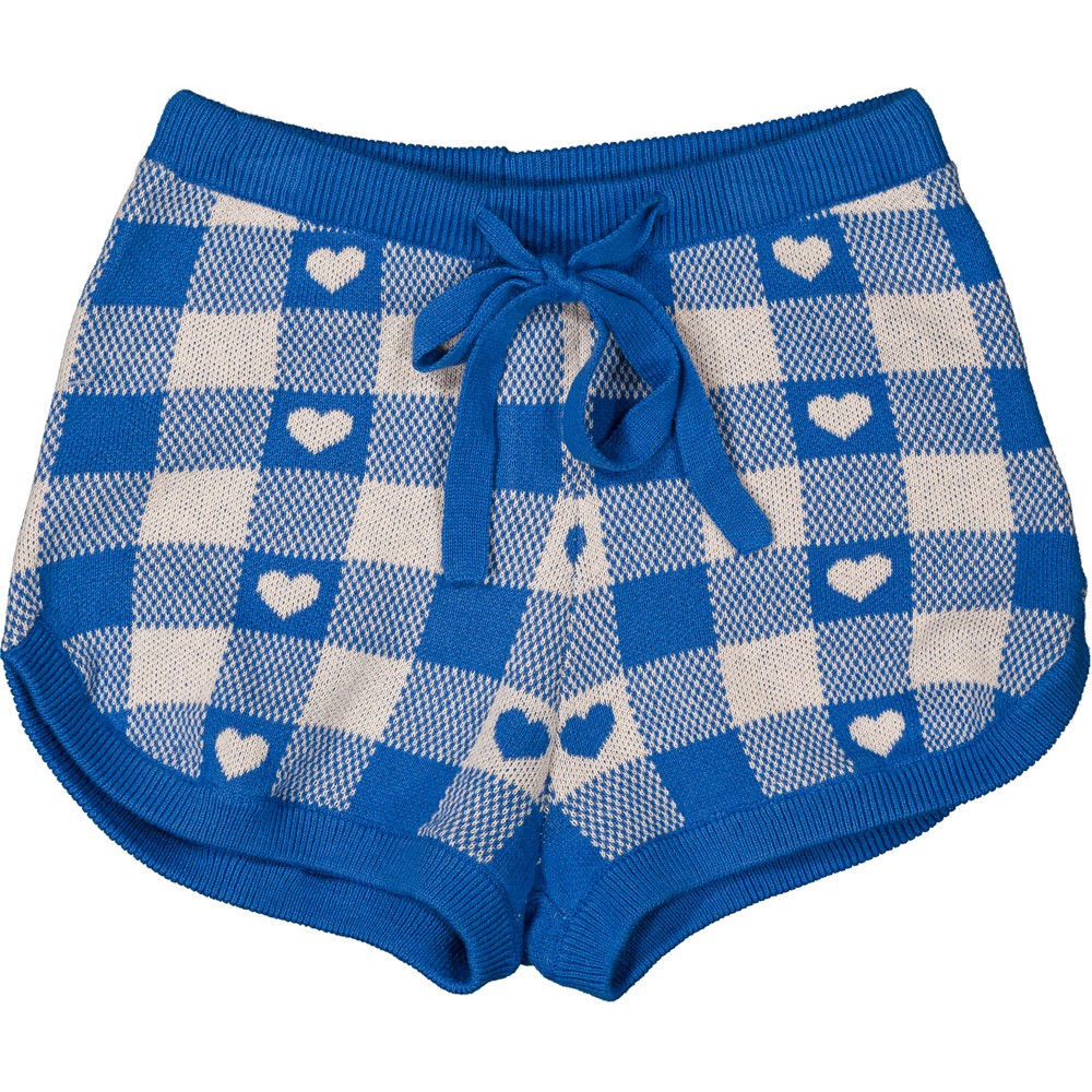 Short Iris Knitted Cotton Heart