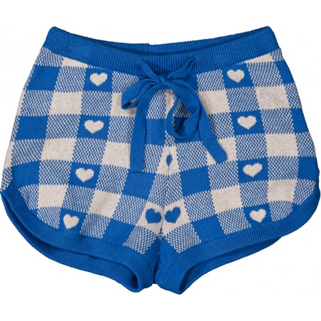 Short Iris Knitted Cotton Heart
