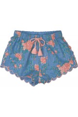 Short Kalea Stripe Lurex Bouquet