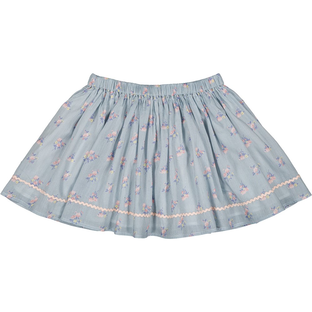 Skirt Opera Cotton Bouquet Stripe