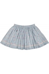 Skirt Opera Cotton Bouquet Stripe
