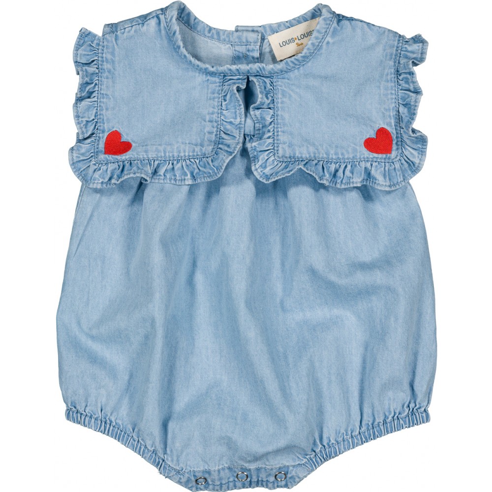 Overall Celesta Chambray