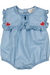 Overall Celesta Chambray