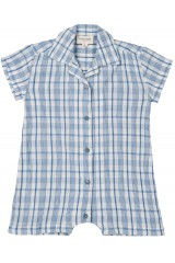 Overall Gaston Cotton Crepe Check