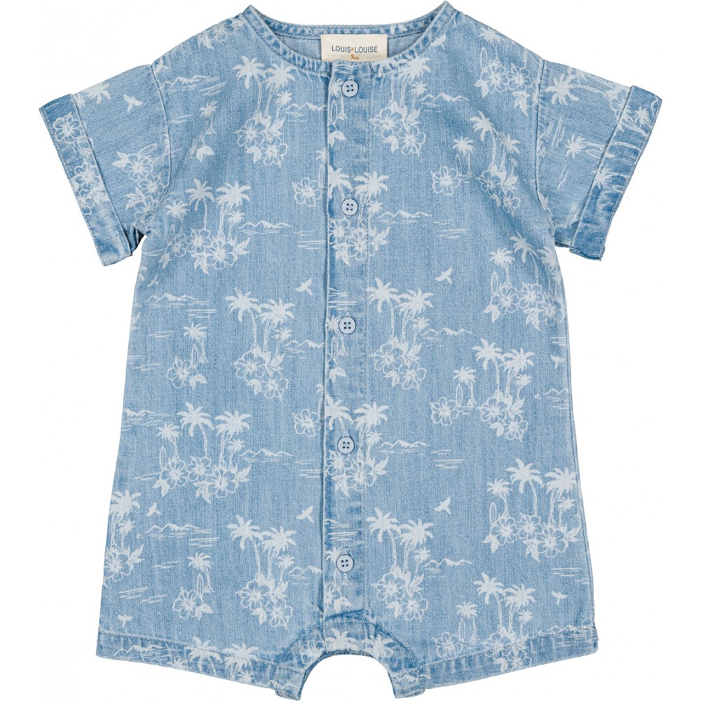 Overall Hawai Light Denim Hawai