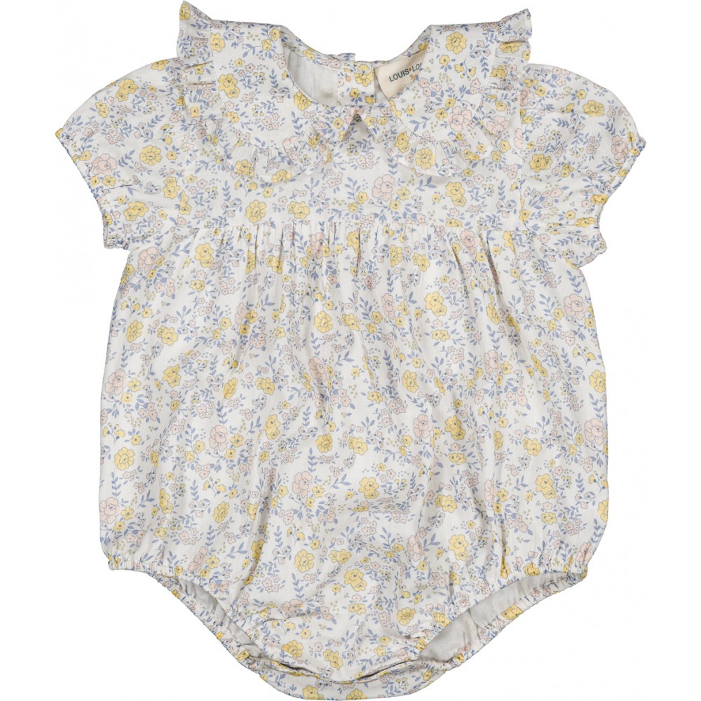 Overall Poupette Cotton Romantic Flower