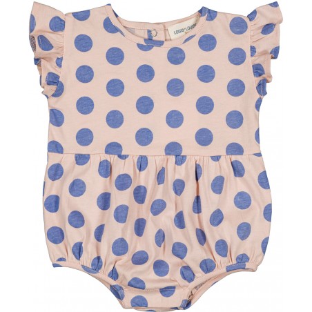 Overall Sucette Jersey Dots