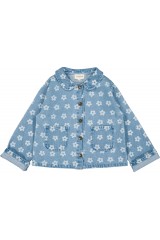 Jacket Brune Denim Flower