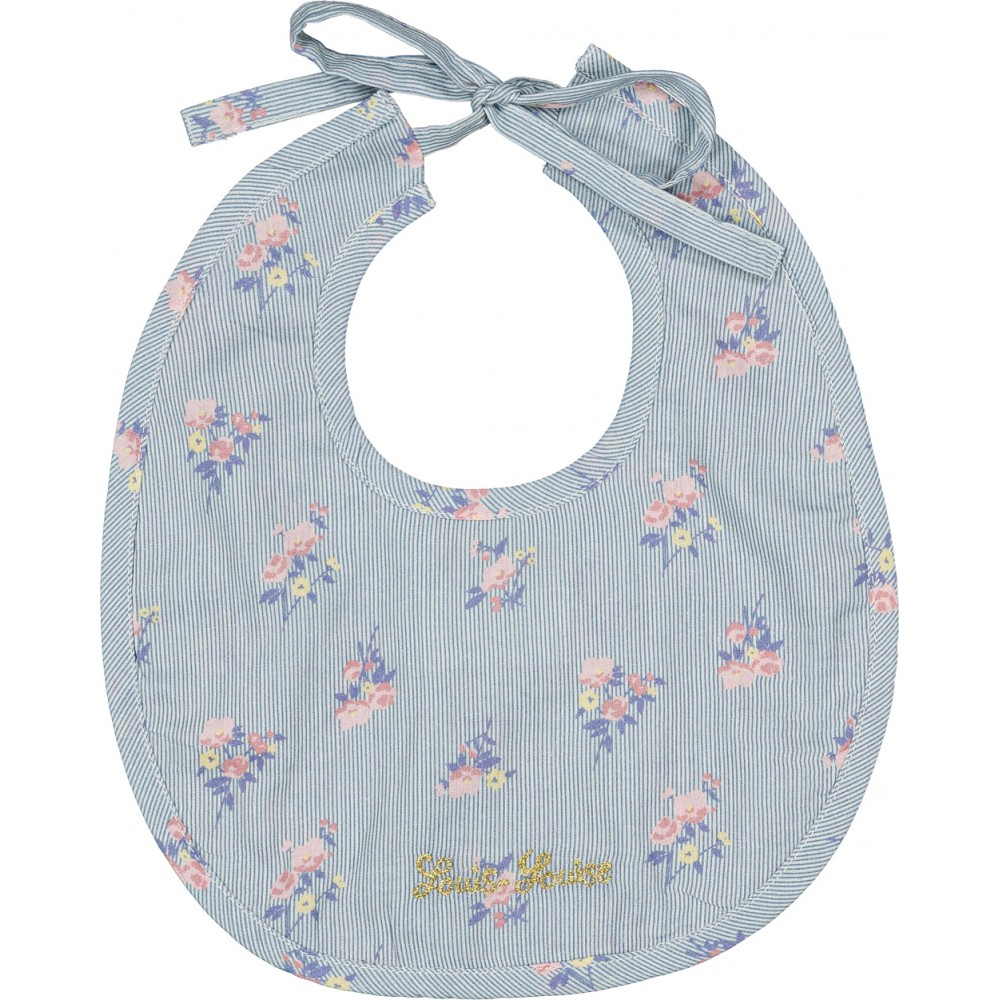 Bib Bulle Cotton Bouquet Stripe