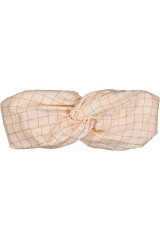 Headband Francesca Check Lurex