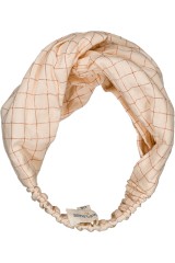 Headband Francesca Check Lurex