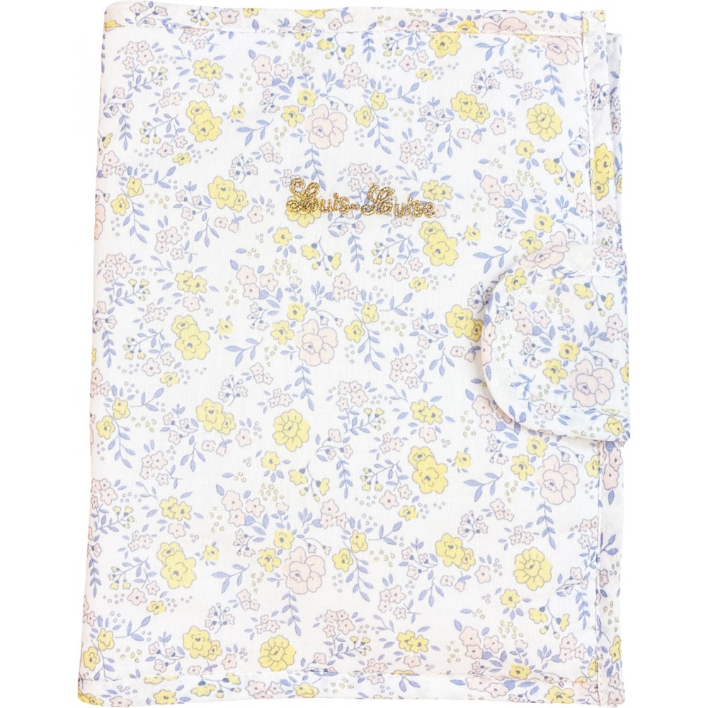Health Book Cover Comptine Cotton Romantic Flower