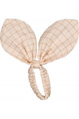 Scrunchie Libellule Check Lurex