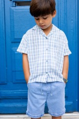 Shirt Magnum Cotton Crepe Check