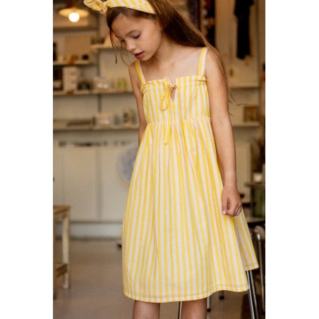 Dress Aimee Cotton Big Stripe