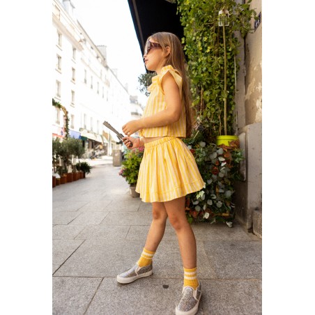 Skirt Opera Cotton Big Stripe
