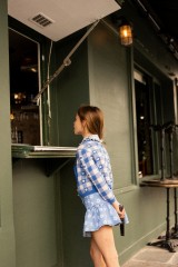 Skirt Pipeau Denim Flower
