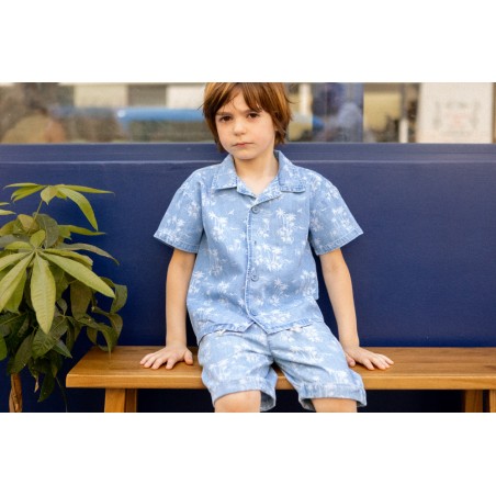 Shirt Magnum Light Denim Hawai