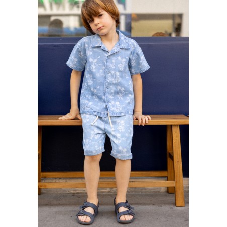 Shirt Magnum Light Denim Hawai