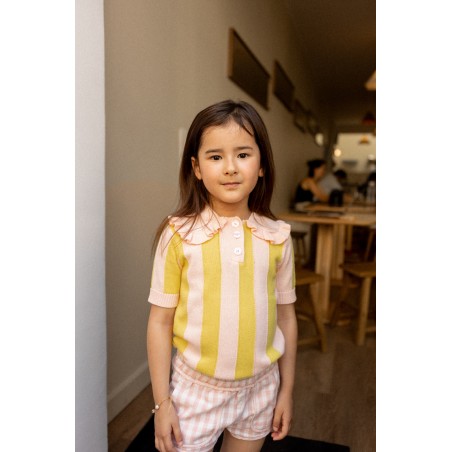 Pull Paule Knitted Cotton Stripe