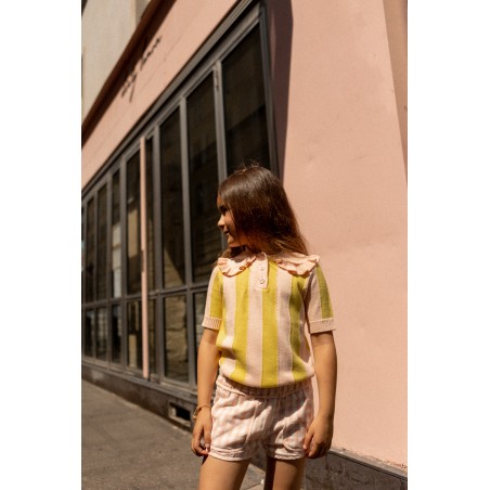 Pull Paule Knitted Cotton Stripe