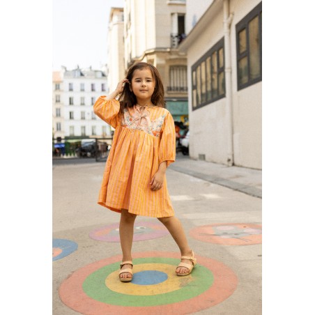 Dress Pauly Cotton Big Stripe
