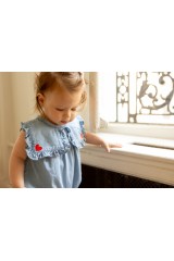 Overall Celesta Chambray