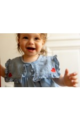 Overall Celesta Chambray